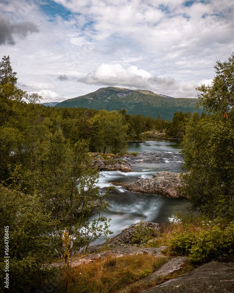 Obraz Norwegen Wasserfall