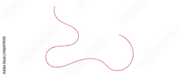 Fototapeta thread icon, flat style thread icon.