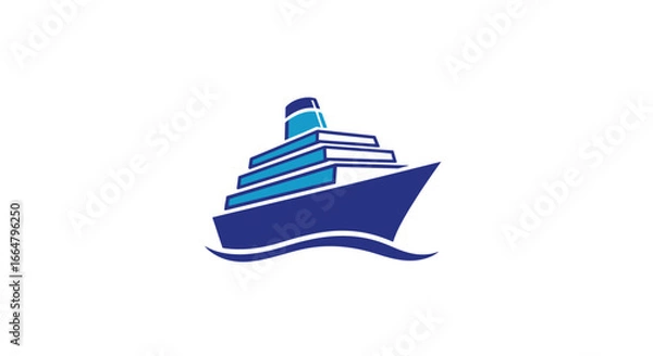 Obraz download this stylish cruise ship icon with transparent background for websites apps and marketing materials