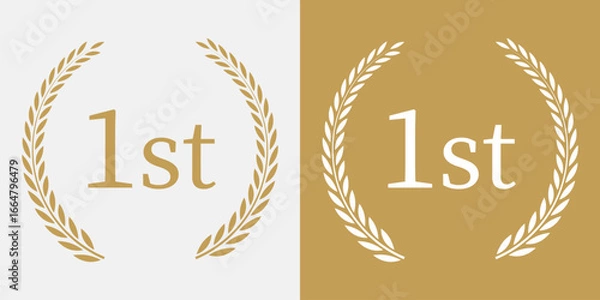 Fototapeta 周年や記念、アニバーサリーのロゴベクターイラストセット	