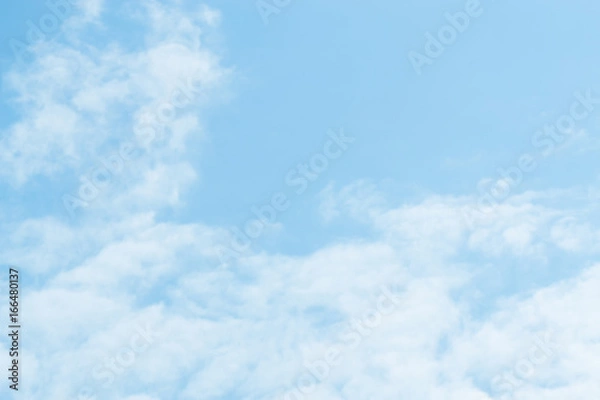 Obraz Blue backdrop in the air