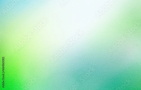 Fototapeta Teal green blue grainy color gradient background glowing noise texture cover header poster design