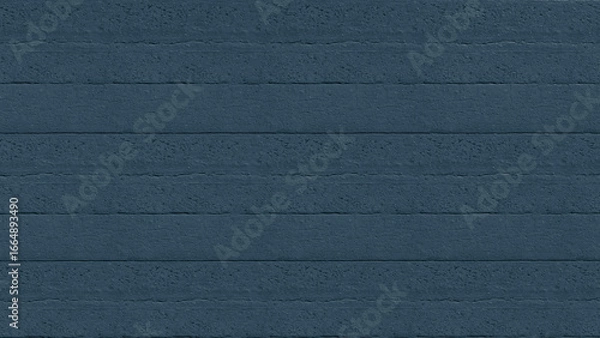 Fototapeta A consistent horizontal pattern with a rich, dark blue textured surface, offering a versatile and modern aesthetic for backgrounds, design elements, or architectural material representation