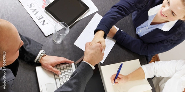 Fototapeta Uścisk dłoni