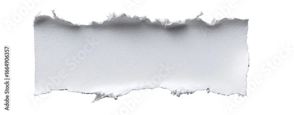 Obraz Ripped paper, blank, white