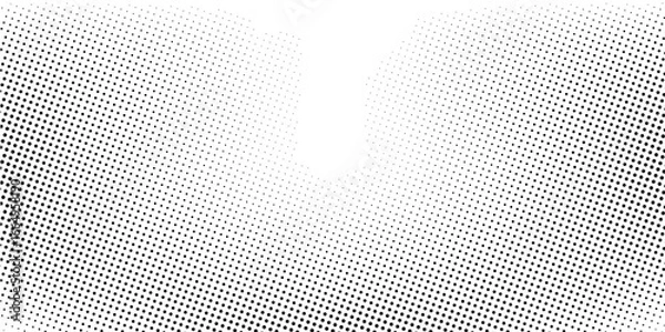 Fototapeta Dot pattern seamless background. Polka dot pattern template Monochrome dotted texture modern digital. eps10