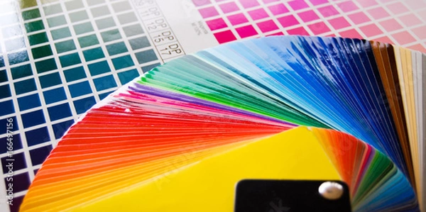 Obraz Bunter Farbfächer