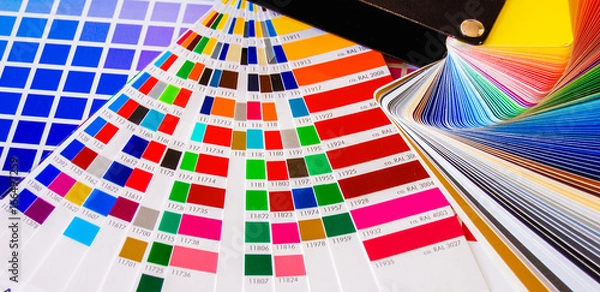Obraz Farbfsysteme Digitaldruck Folien