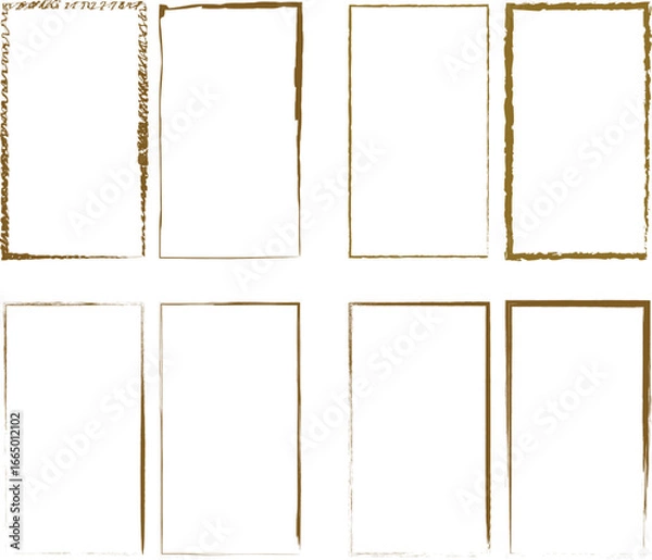 Obraz Abstract geometric pattern with vibrant color accents and classic typography