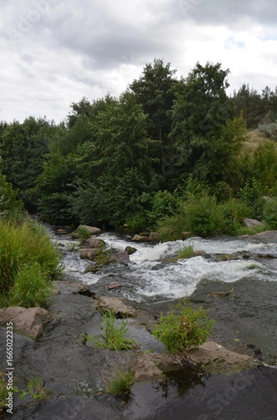 Obraz водопад Чардымские камни