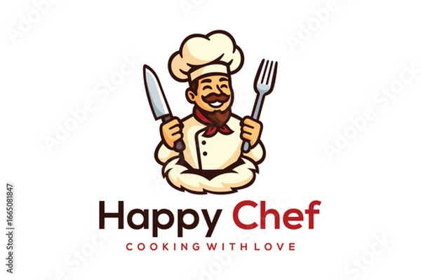Fototapeta Happy Chef