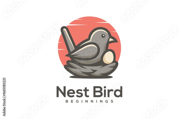 Fototapeta Nest Bird