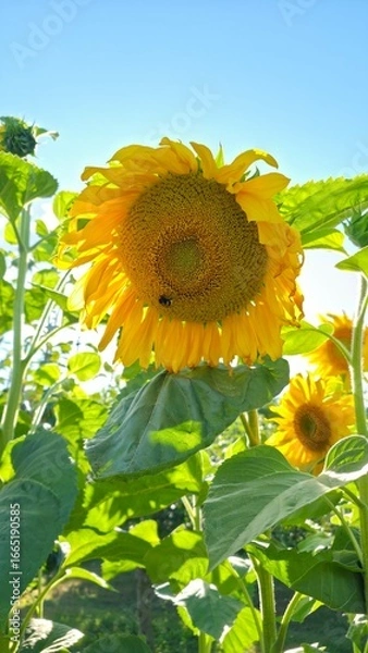 Obraz sunflower in the field