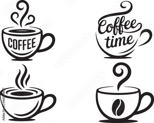Obraz Coffee Time Badges