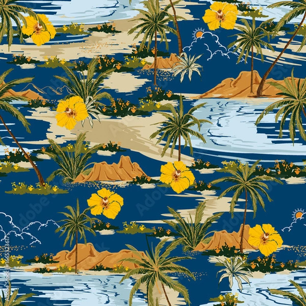 Fototapeta abstract seamless pattern with colorful spots	
