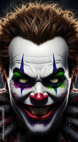 Obraz A smile that instills terror