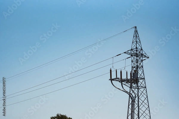 Obraz high voltage tower