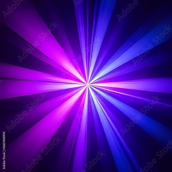 Fototapeta abstract background with rays