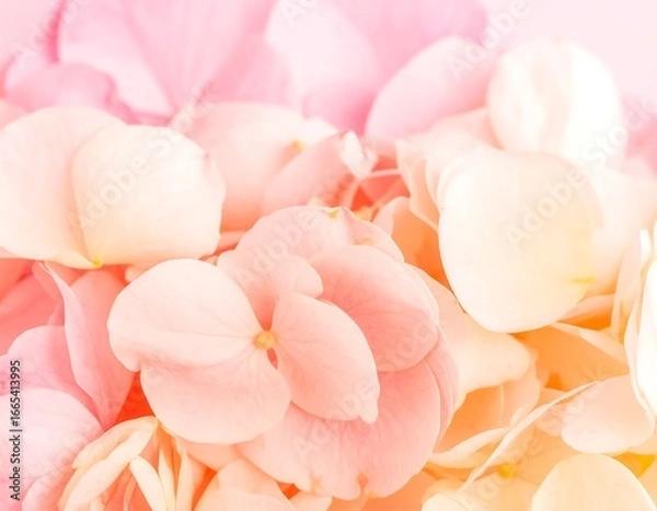 Obraz Soft, pastel flower petals