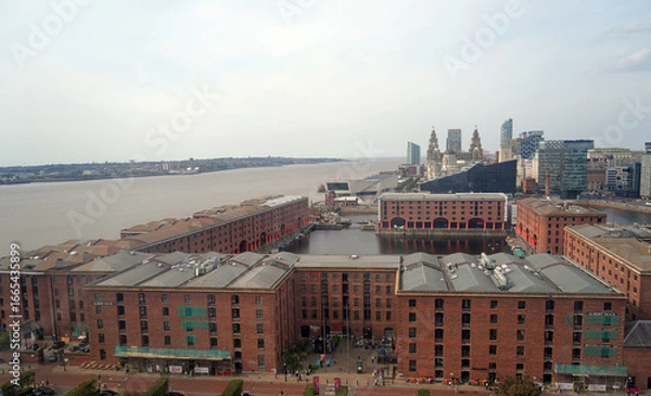 Obraz Blick über das Royal Albert Dock