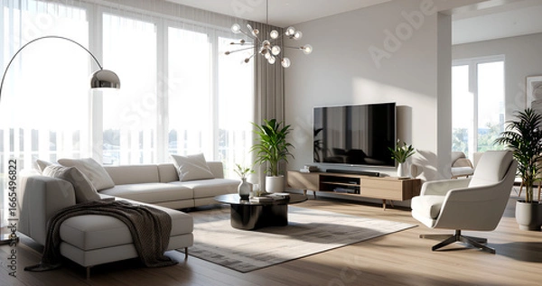 Obraz modern living room