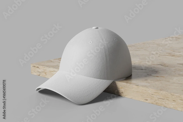 Obraz Professional Clean Baseball Hat Mockup for Identity Design