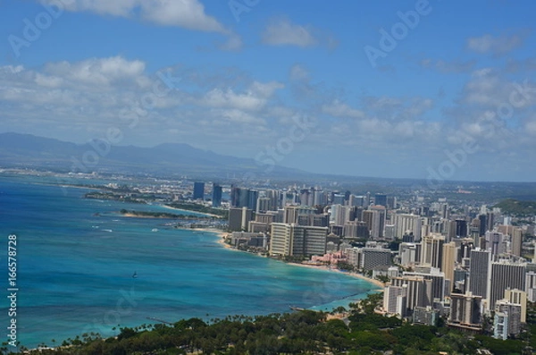 Obraz ハワイの街並み