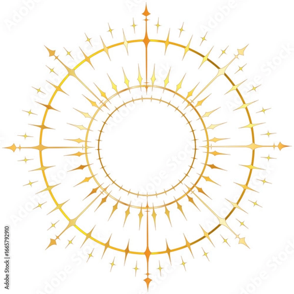 Fototapeta 光輝く光の輪No.65