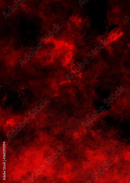 Obraz 不気味で怪しいモヤモヤした赤と黒の背景画像