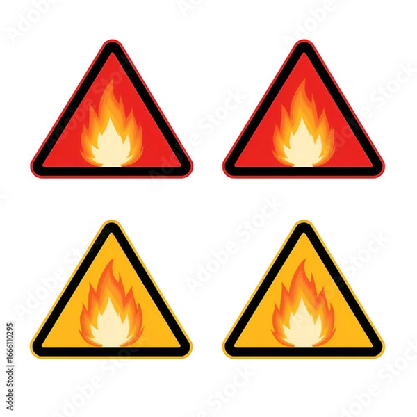 Obraz fire danger sign