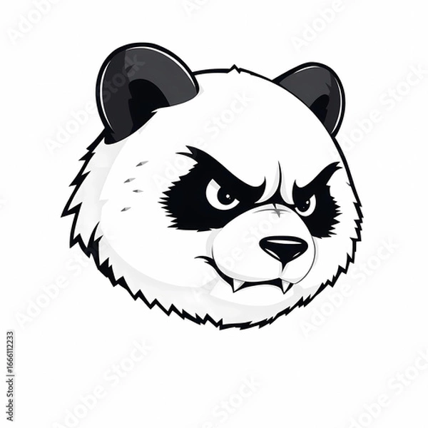 Obraz Adorable Panda Chibi Style