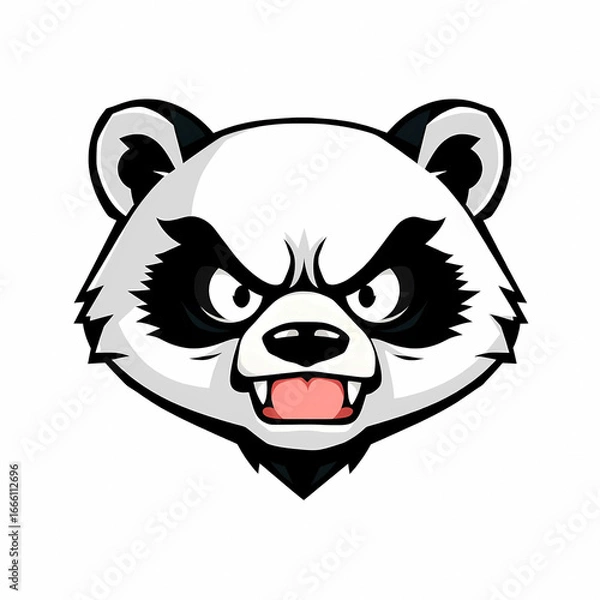Obraz Adorable Panda Chibi Style
