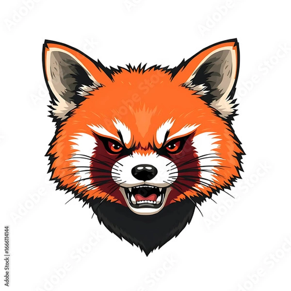 Obraz Chibi Panda Face