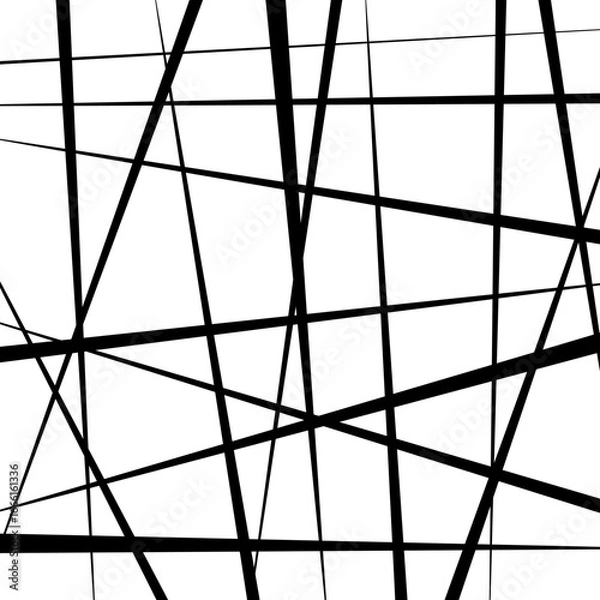 Fototapeta Abstract vector background in black and white