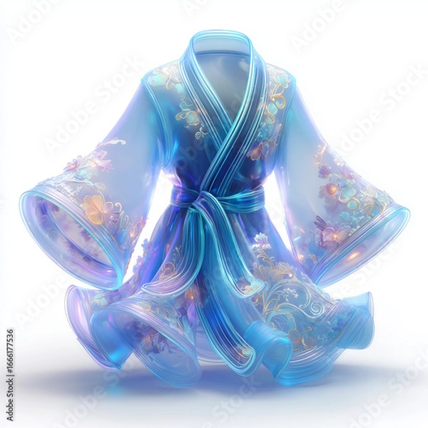 Fototapeta abstract blue background with lines