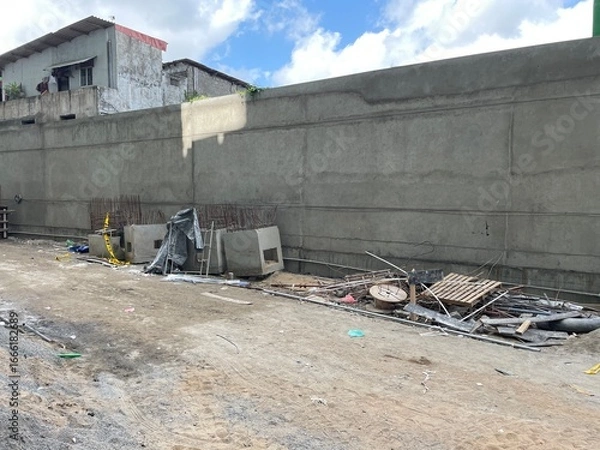 Obraz demolition of a building