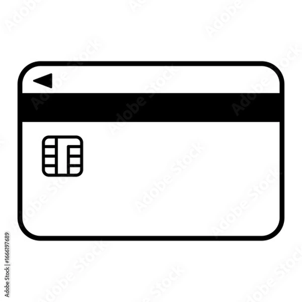 Obraz クレジットカードのアイコンイラスト001