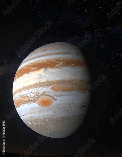 Obraz Jupiter planet, space view