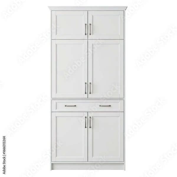 Obraz wardrobe isolated on white background