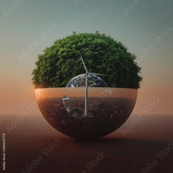 Fototapeta tree in the sun