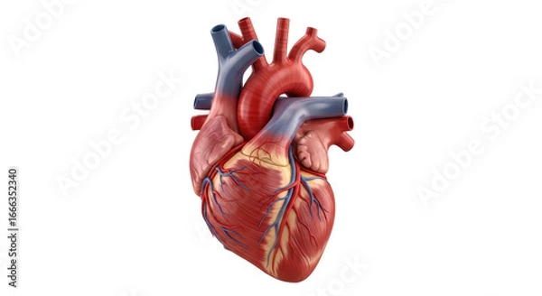 Obraz Isolated Human Heart