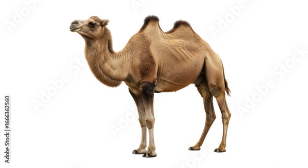 Obraz Isolated One Hump Camel Standing