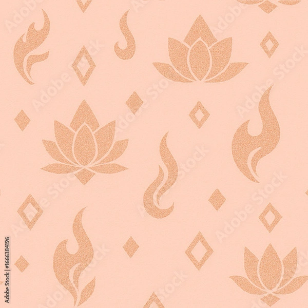 Obraz seamless floral pattern,wall art,Thai design
