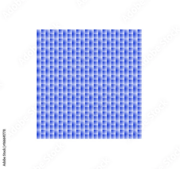 Obraz abstract blue rectangle background, blue rectangle pattern, Abstract Isometric Shape Background for Business and design