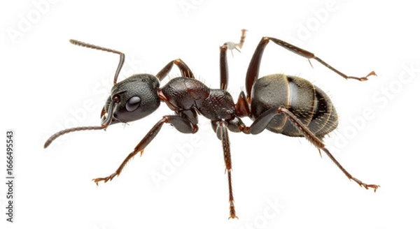 Fototapeta Isolated Black Ant