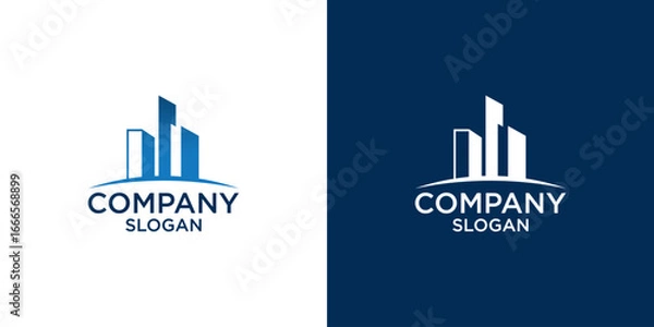 Obraz building logo design inspiration	