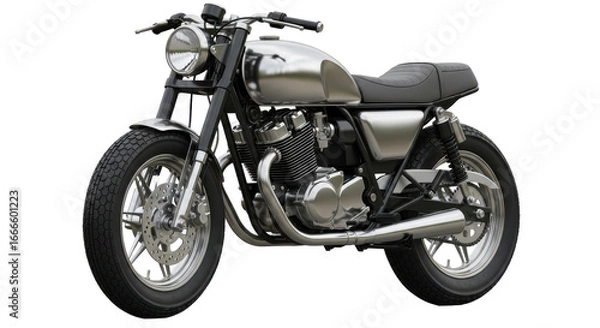 Obraz Isolated Motorbike