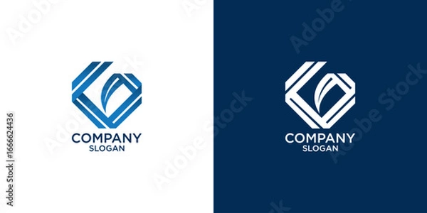 Fototapeta letter g abstract monogram logo vector design