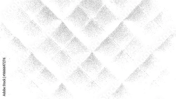 Fototapeta Diamond quilted backdrop with smooth grain. Abstract seamless pattern for product mockups, textile visuals and modern design overlays.
