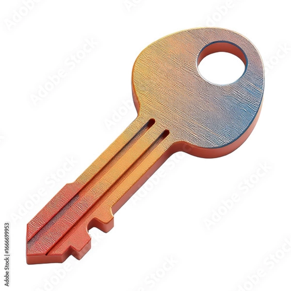 Obraz Minimalistic Key Icon